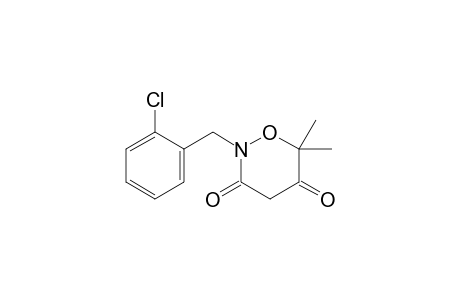 2-(2-Chlorobenzyl)-6,6-dimethy[1,2]oxazinane-3,5-dione