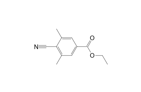 Ethyl 4-cyano-3,5-dimethylbenzoate