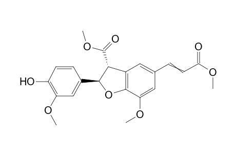 (+/-)-trans-dehydrodiferulate dimethyl ester