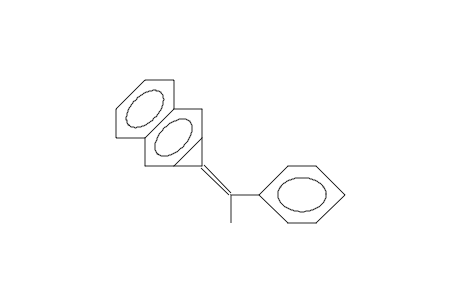 1-(1-Phenyl-ethylidene)-cyclopropa(B)naphthalene