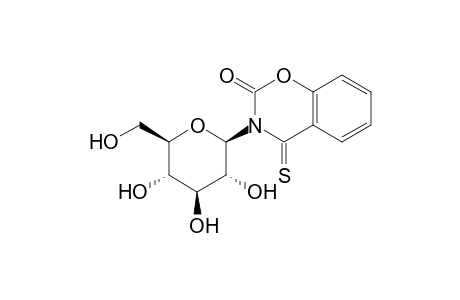 3-beta-D-glucopyranosyl-4-thio-2H-1,3-benzoxazine-2,4(3H)-dione