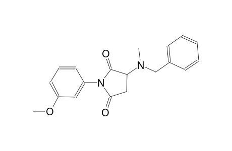 3-[benzyl(methyl)amino]-1-(3-methoxyphenyl)-2,5-pyrrolidinedione