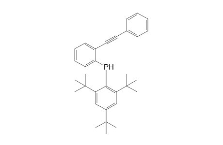 P-[2-(2-Phenylethynyl)phenyl]-P-(2,4,6-tri-t-butylphenyl)phosphine