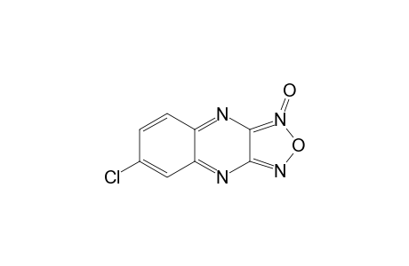 6(7)-CHLOROFURAZANO-[3,4-B]-QUINOXALINE-1-OXIDE