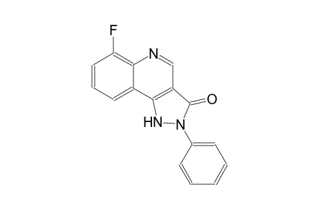 3H-pyrazolo[4,3-c]quinolin-3-one, 6-fluoro-1,2-dihydro-2-phenyl-