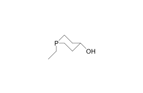 cis-1-Ethyl-4-phosphorinanol