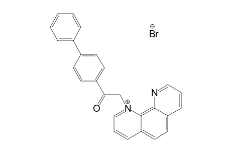 1-(4-PHENYLPHENACYL)-1,10-PHENANTHROLINIUM-BROMIDE