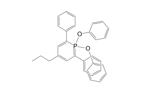 Phosphorin, 1,1-dihydro-1,1-diphenoxy-2,6-diphenyl-4-propyl-