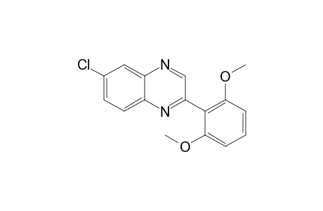 6-Chloro-2-(2,6-dimethoxyphenyl)quinoxaline