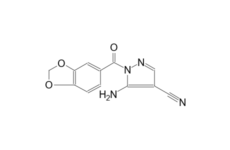 5-Amino-1-(1,3-benzodioxole-5-carbonyl)pyrazole-4-carbonitrile