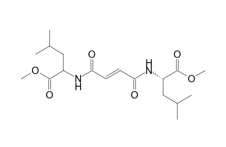 N,N'-Bis[(S)-1-methoxycarbonyl-1-isobutylmethyl]fumaric diamide