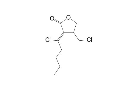 (3Z)-3-(1-chloranylpentylidene)-4-(chloromethyl)oxolan-2-one