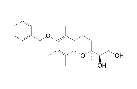 (2S,2'S)-1-(6-Benzyloxy-2,5,7,8-tetramethylchroman-2-yl)ethane-1,2-diol
