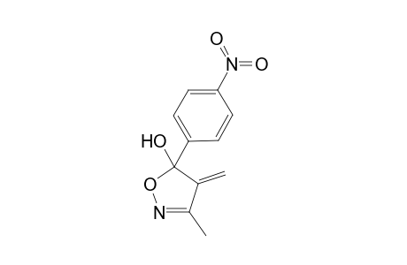 3-Methyl-4-methylene-5-(4-nitrophenyl)-4,5-dihydro isoxazol-5-ol