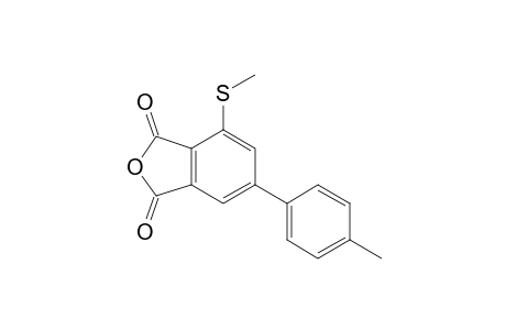 1,3-Isobenzofurandione, 6-(4-methylphenyl)-4-(methylthio)-