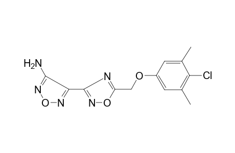 1,2,5-Oxadiazol-3-amine, 4-[5-(4-chloro-3,5-dimethylphenoxymethyl)-1,2,4-oxadiazol-3-yl]-