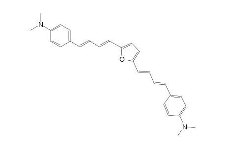 2,5-Di(4-(4-dimethylamino)phenyl-1,3-butadienyl)furan