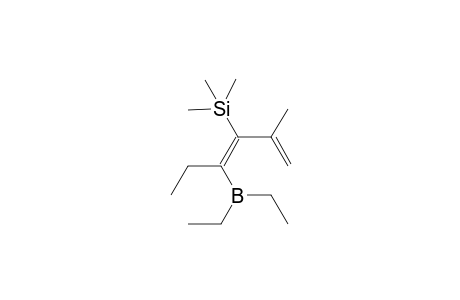 (Z)-4-(Diethylboryl)-2-methyl-3-(trimethylsilyl)-1,3-hexadien