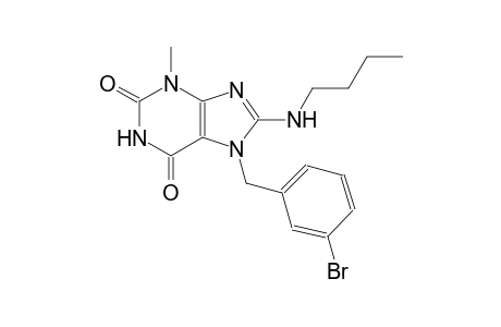 7-(3-bromobenzyl)-8-(butylamino)-3-methyl-3,7-dihydro-1H-purine-2,6-dione