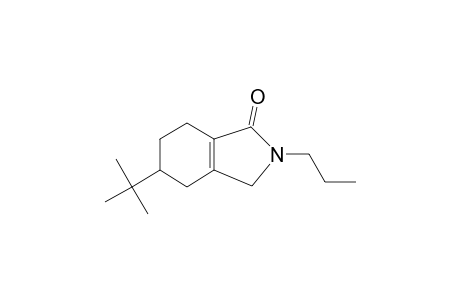 5-tert-butyl-2-propyl-4,5,6,7-tetrahydro-3H-isoindol-1-one