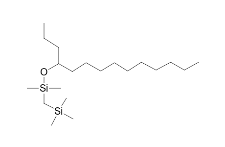 Dimethyl[(1-propylundecyl)oxy][(trimethylsilyl)methyl]silane