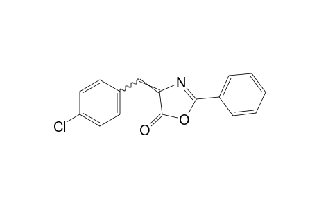 4-(p-chlorobenzylidene)-2-phenyl-2-oxazolin-5-one