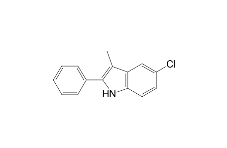 5-Chloranyl-3-methyl-2-phenyl-1H-indole