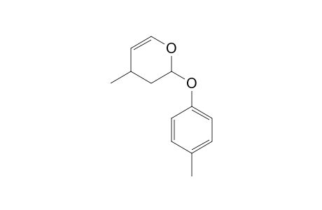 2H-Pyran, 3,4-dihydro-4-methyl-2-(p-tolyloxy)-