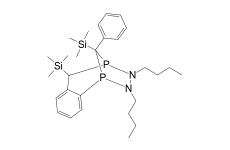 10,11-DIBUTYL-12-PHENYL-8,12-BIS-(TRIMETHYLSILYL)-10,11-DIAZA-1,9-DIPHOSPHATRICYCLO-[7.2.1.0(2,7)]-DODECA-2,4,6-TRIENE