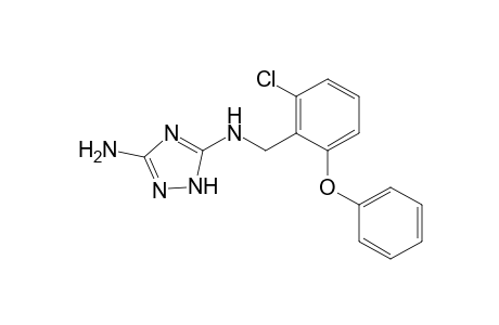 3-amino-5-[(2-chloro-6-phenoxybenzyl)amino]-1H-1,2,4-triazole