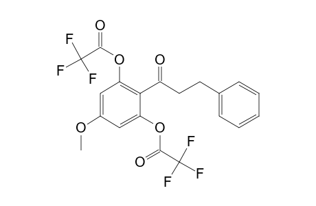 2',6'-Dihydroxy 4'-methoxydihydrochalcone, bis(trifluoroacetate)