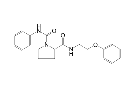 1,2-pyrrolidinedicarboxamide, N~2~-(2-phenoxyethyl)-N~1~-phenyl-