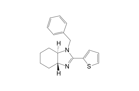 (3aR,7aR)-1-Benzyl-2-(thiophen-2-yl)-3a,4,5,6,7,7a-hexahydro-1H-benzo[d]imidazole