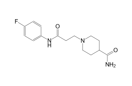 1-piperidinepropanamide, 4-(aminocarbonyl)-N-(4-fluorophenyl)-