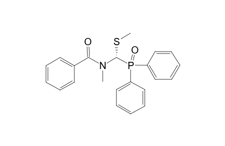 N-[(1'-Diphenyloxophosphinyl-1'-methylthio)methyl]-N-methylbenzamide