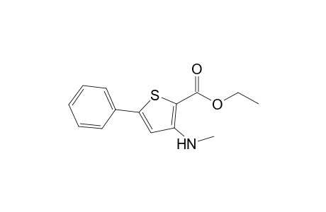 3-(methylamino)-5-phenyl-2-thiophenecarboxylic acid ethyl ester
