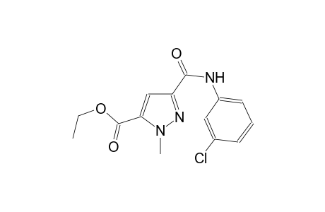 ethyl 3-[(3-chloroanilino)carbonyl]-1-methyl-1H-pyrazole-5-carboxylate