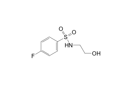 4-Fluoro-N-(2-hydroxyethyl)benzenesulfonamide