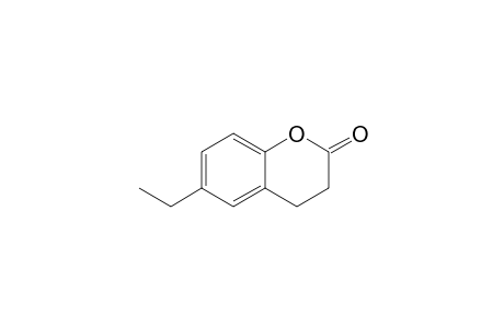 6-Ethyl-3,4-dihydrochromen-2-one