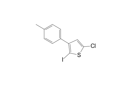 5-Chloro-2-iodo-3-(p-tolyl)thiophene