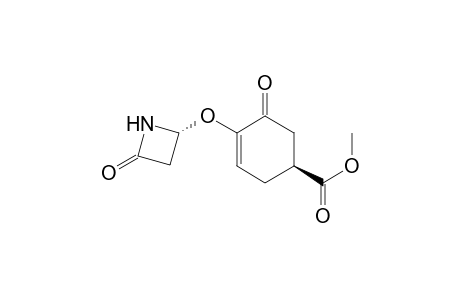 Methyl (1S)-5-Oxo-4-[(2R)-4-oxoazetidin-2-yloxy]cyclohex-3-enecarboxylate