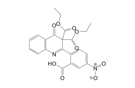 2-[3,3-bis(ethoxycarbonyl)-4-oxo-2-quinolyl]-5-nitro-benzoic acid