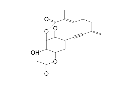 2-OXABICYCLO[9.3.1]PENTADECA-4,11-DIEN-9-YNE-3,15-DIONE, 13-(ACETYLOXY)-14-HYDROXY-4-METHYL-8-METHYLENE-