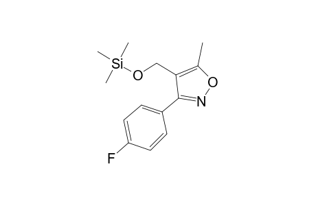 3-(4-Fluorophenyl)-5-methyl-4-isoxazolemethanol, tms