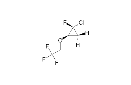 1-CHLORO-1-FLUORO-2-(2,2,2-TRIFLUOROETHOXY)-CYCLOPROPANE;COMPUND-#D6