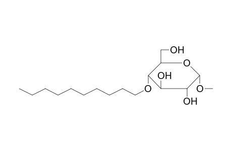 Methyl 4-O-decylhexopyranoside