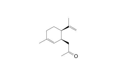 (3'S,4'R)-1-(1',8'-p-Menthadien-3'-yl)-2-propanone