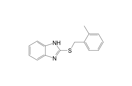 2-(o-tolylmethylsulfanyl)-1H-benzimidazole