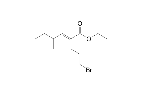 Ethyl (E/Z)-2-(3-Bromopropyl)-4-methylhex-2-enoate