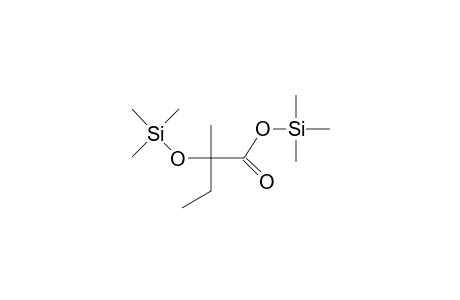 Butanoic acid, 2-methyl-2-[(trimethylsilyl)oxy]-, trimethylsilyl ester